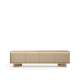 Tv-benk Semi 204x55 cm - eik - cappuccino - 4 dører