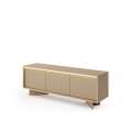 Tv-benk Semi 154x55 cm - eik - cappuccino - 3 dører