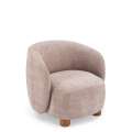 Lenestol BAKER - mørk beige