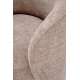 Lenestol BAKER - mørk beige