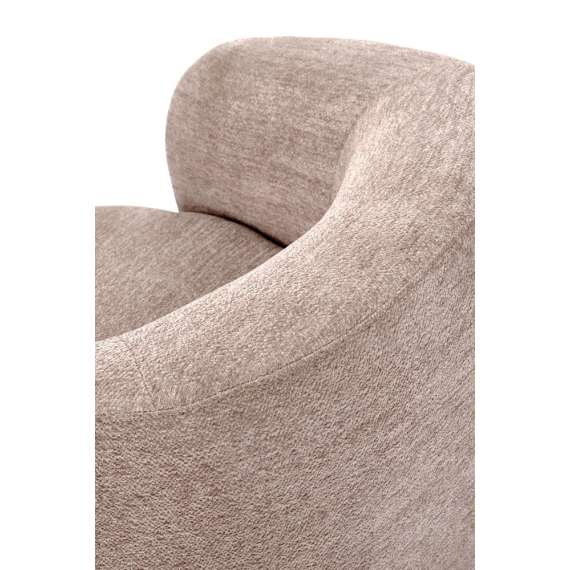 Lenestol BAKER - mørk beige