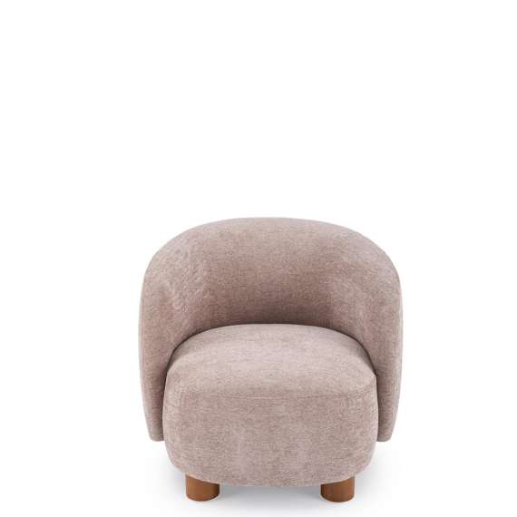 Lenestol BAKER - mørk beige
