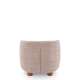 Lenestol BAKER - mørk beige