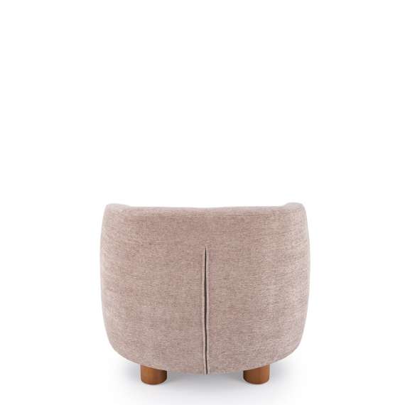 Lenestol BAKER - mørk beige