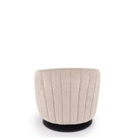 Lenestol BASILIO - capuccino stoff - svingbar