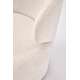 Lenestol GLEN - beige stoff - svingbar