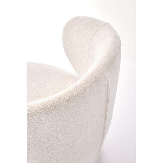 Lenestol GLEN - beige stoff - svingbar