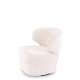 Lenestol GLEN - beige stoff - svingbar