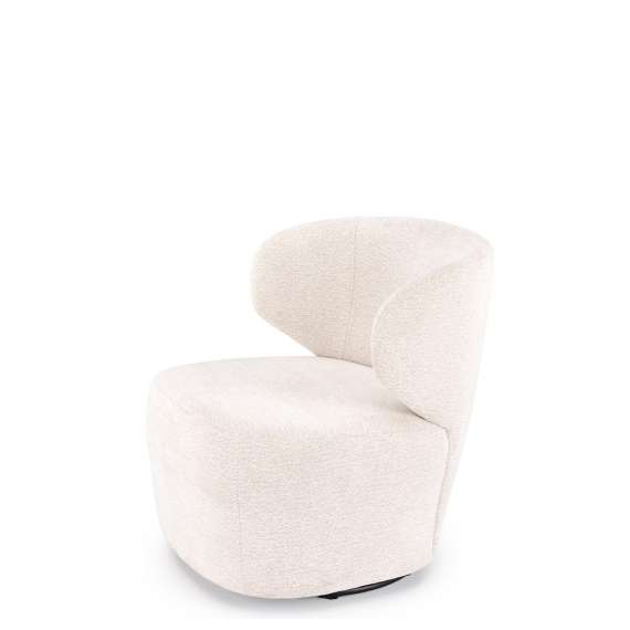 Lenestol GLEN - beige stoff - svingbar