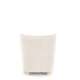 Lenestol CLAUDIO - crem farge  stoff - tre bein