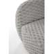 Sofa MALTA - 170x90 cm - grå teddy stoff