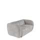 Sofa MALTA - 170x90 cm - grå kordfløyel