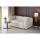 Sofa MALTA - 170x90 cm - crem teddy stoff