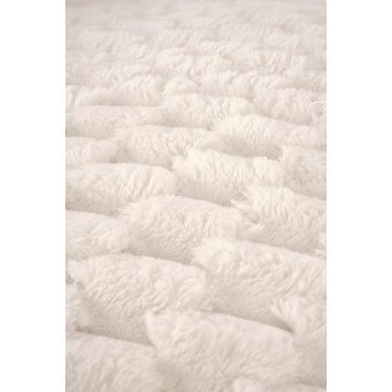 Sofa MALTA - 170x90 cm - crem kordfløyel