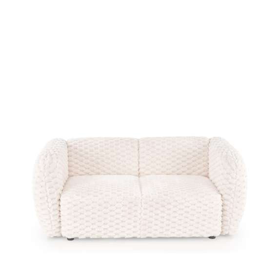Sofa MALTA - 170x90 cm - crem kordfløyel