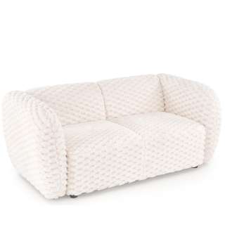 Sofa MALTA - 170x90 cm - crem kordfløyel