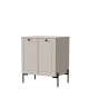 Baderomssett AMBER I - cashmere - metall bein
