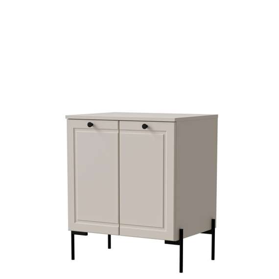 Baderomssett AMBER I - cashmere - metall bein