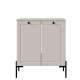 Baderomssett AMBER I - cashmere - metall bein