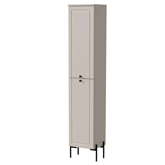 Baderomssett AMBER I - cashmere - metall bein