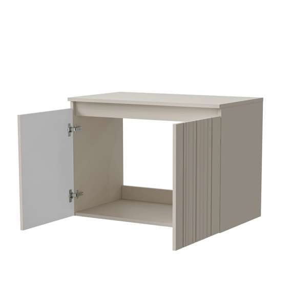 Servantskap AMI 80x57 cm - cashmere - 2 dører