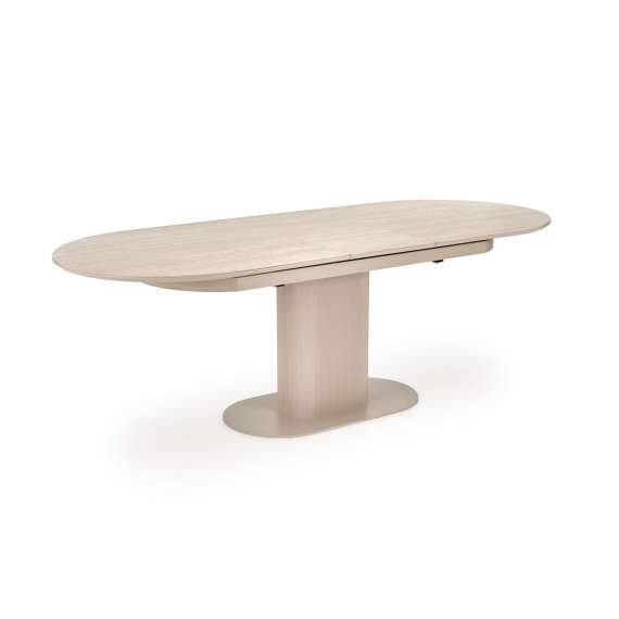 Spisebord Falone 180-220x90 cm - cashmere - uttrekkbart