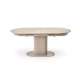 Spisebord Falone 180-220x90 cm - cashmere - uttrekkbart