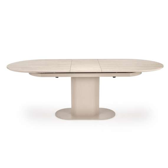 Spisebord Falone 180-220x90 cm - cashmere - uttrekkbart