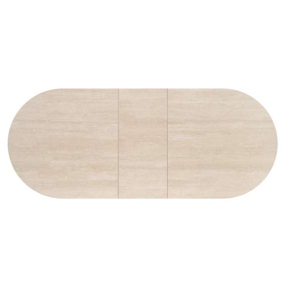 Spisebord Falone 180-220x90 cm - cashmere - uttrekkbart