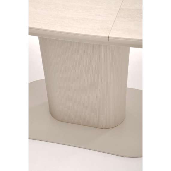 Spisebord Falone 180-220x90 cm - cashmere - uttrekkbart