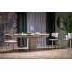 Spisebord Falone 180-220x90 cm - cashmere - uttrekkbart