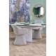 Spisebord Falone 180-220x90 cm - cashmere - uttrekkbart
