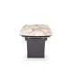 Spisebord Alter 180-260x90 cm - beige marmor - uttrekkbart