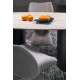 Spisebord Julius 200x100 cm - Trevertin - ovalt bord