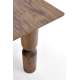 Spisebord Melton 200-300x101 cm - valnøtt - eikefinér
