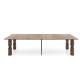 Spisebord Melton 200-300x101 cm - valnøtt - eikefinér