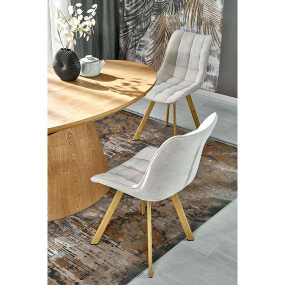 Spisebord Calypso 160-200x100 cm - uttrekkbart - eikefinér
