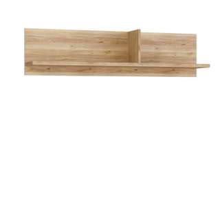 Hylle ARANK 120x29 cm - eik mauvella
