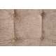 Lenestol PESTO med fotskammel - stoff - beige
