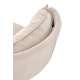Lenestol ROGER - beige stoff - svingbar
