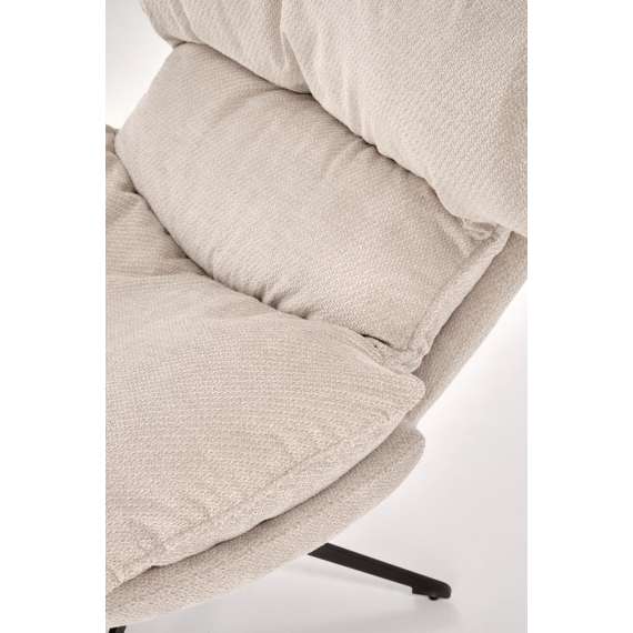 Lenestol ROGER - beige stoff - svingbar