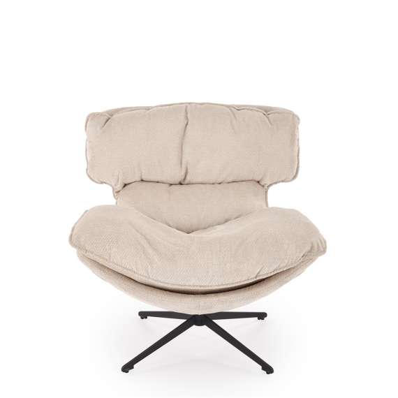 Lenestol ROGER - beige stoff - svingbar