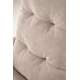 Lenestol NAXOS - reclinerfunksjon - beige stoff