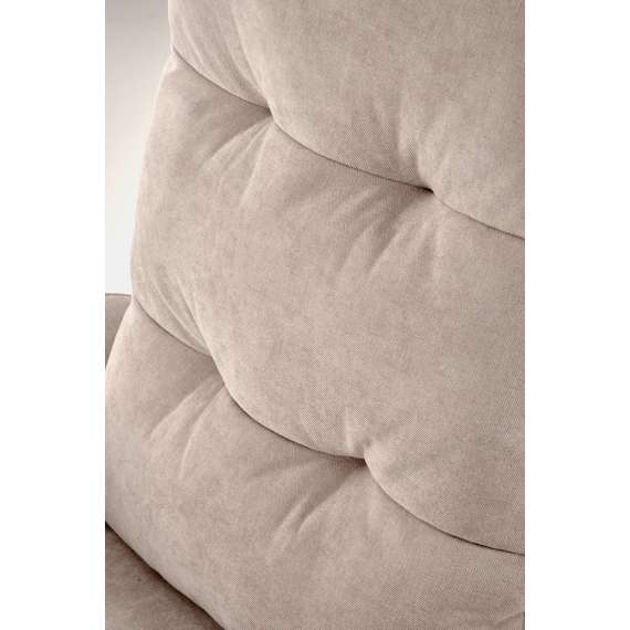 Lenestol NAXOS - reclinerfunksjon - beige stoff