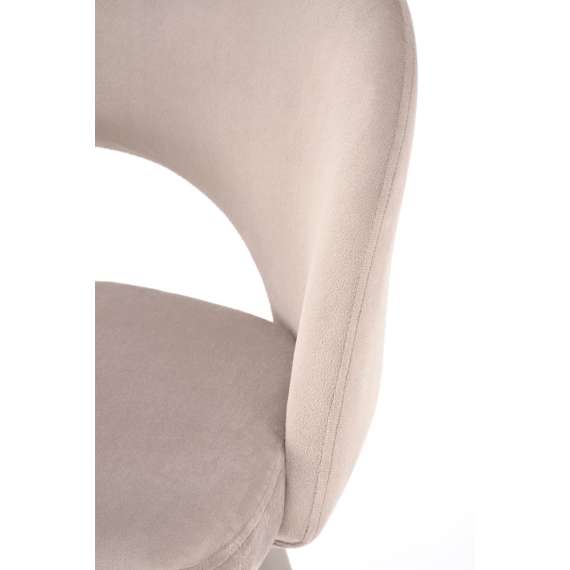 Barstol Massa - beige velvet - cashmere bein