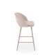 Barstol Massa - beige velvet - cashmere bein