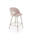 Barstol Massa - beige velvet - cashmere bein