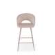 Barstol Massa - beige velvet - cashmere bein