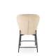 Barstol KADYKS - beige stoff - sorte ben
