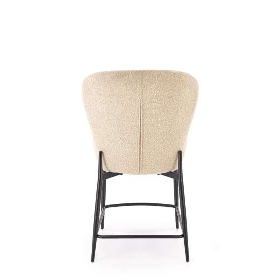 Barstol KADYKS - beige stoff - sorte ben